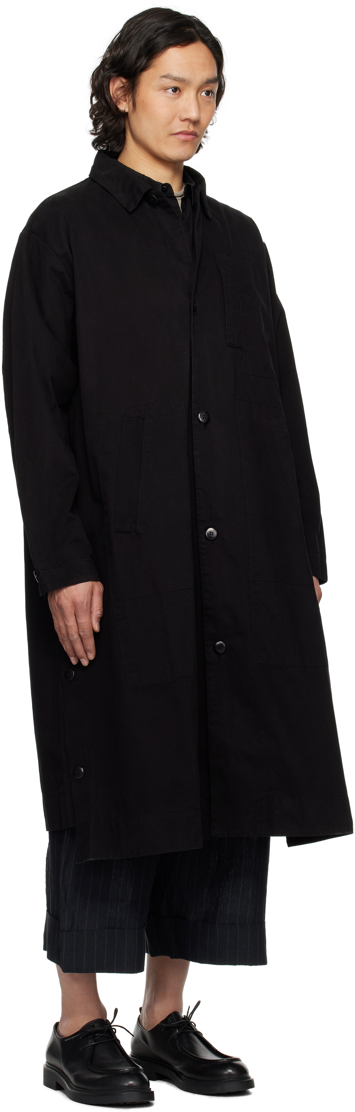Toogood Black 'The Messenger' Coat