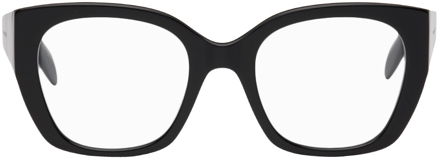 Alexander McQueen Black Square Glasses Alexander McQueen