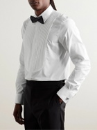 Paul Smith - Bib-Front Double-Cuff Cotton-Poplin Tuxedo Shirt - White