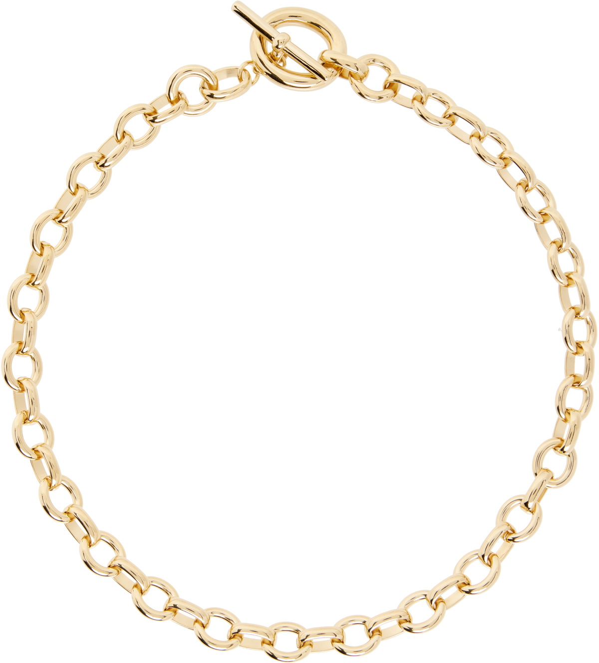 Laura Lombardi Gold Portrait Necklace
