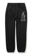 BILLIONAIRE BOYS CLUB - Bunnies Tapered Printed Cotton-Jersey Sweatpants - Black