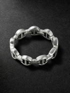 HOORSENBUHS - Dame Tri-Link Sterling Silver Ring - Silver