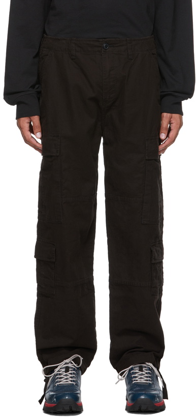 Photo: Stüssy Black Surplus Cargo Pants