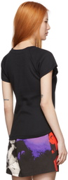 Rose Murdoch SSENSE Exclusive Black Edith T-Shirt