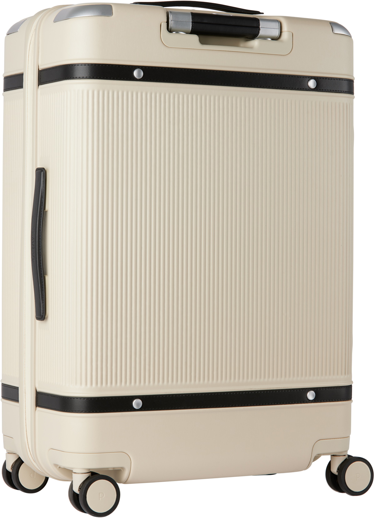 Paravel White Aviator Grand Suitcase