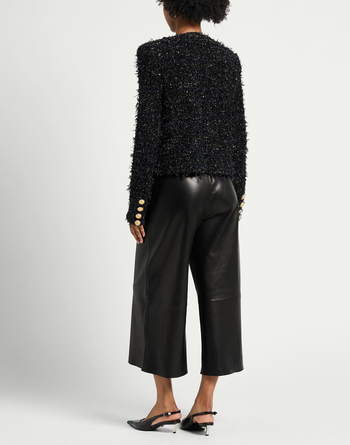 Balmain Womens Jacket Midnight in Blue