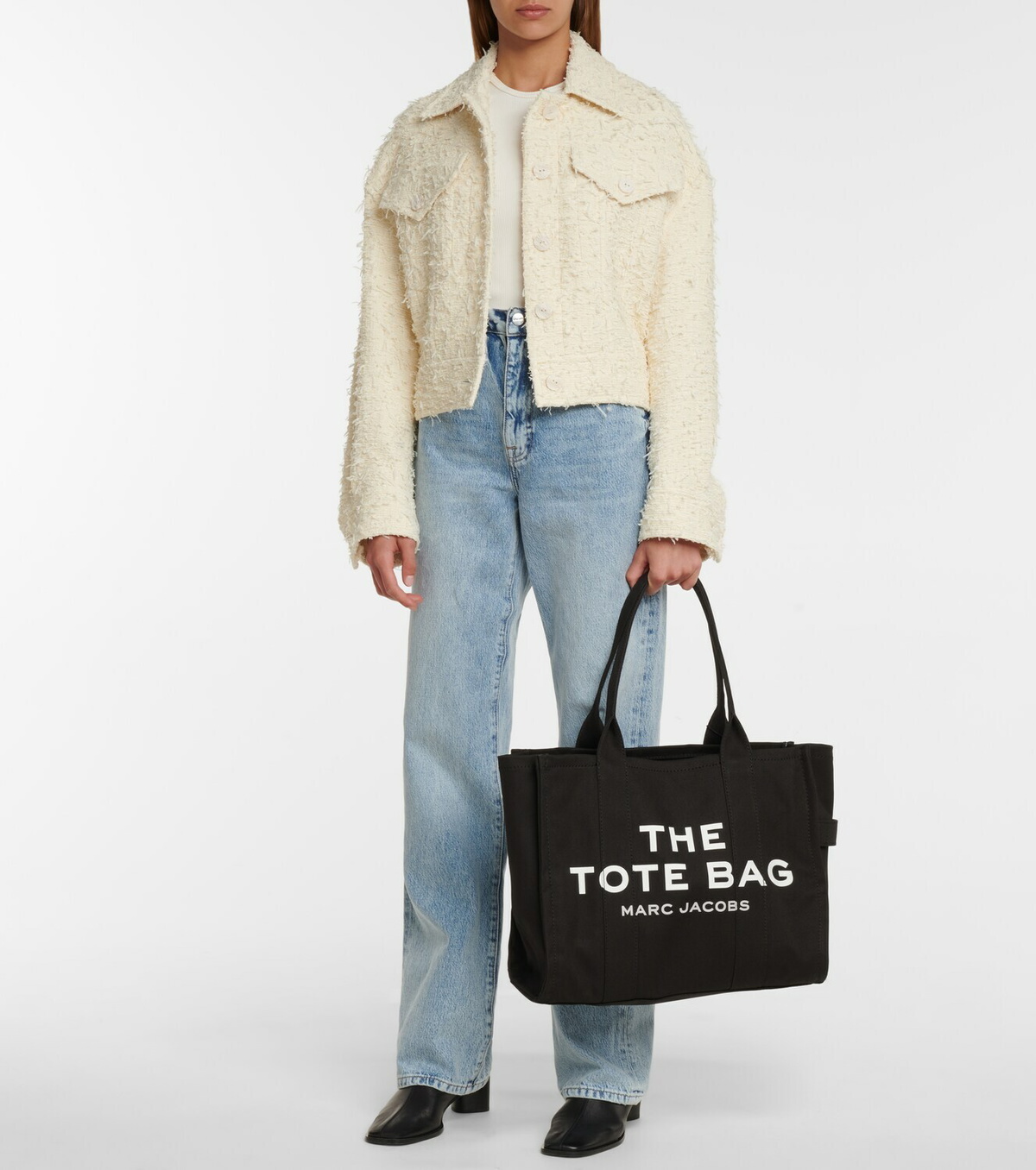トートバッグ MARC JACOBS Shopping 'The Canvas Large Tote' Marc Jacobs The Large Canvas Tote Bag | Neiman Marcus