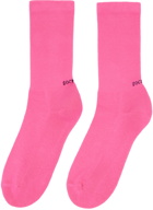 SOCKSSS Two-Pack Pink Socks