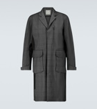 Lardini - Technical checked overcoat