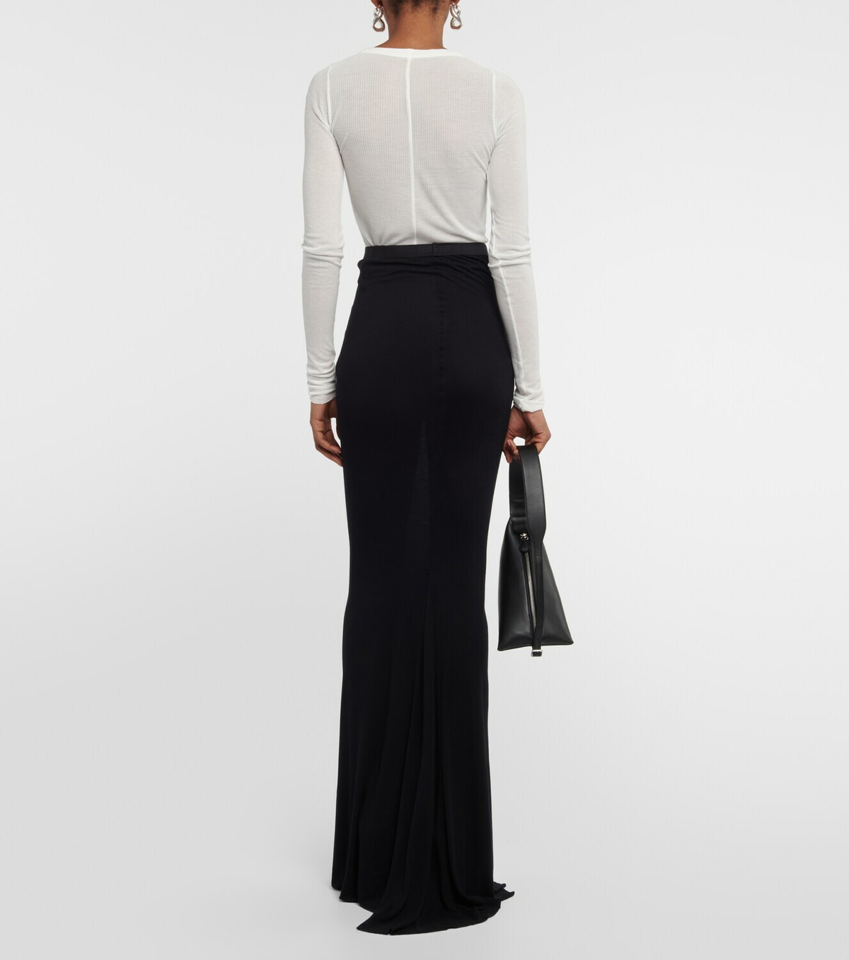 Rick Owens - Lilies Slip jersey maxi skirt Rick Owens