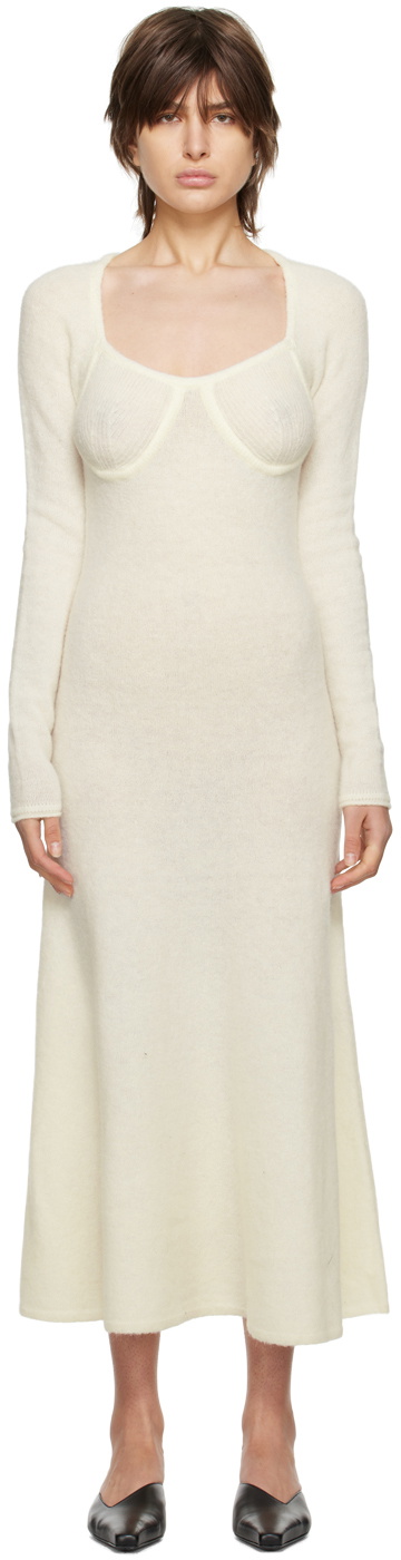 The Garment Off-White Courchevel Midi Dress