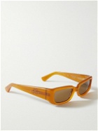 SECOND / LAYER - The Vega Rectangular-Frame Acetate Sunglasses