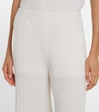 Eleventy Wool and cashmere straight pants