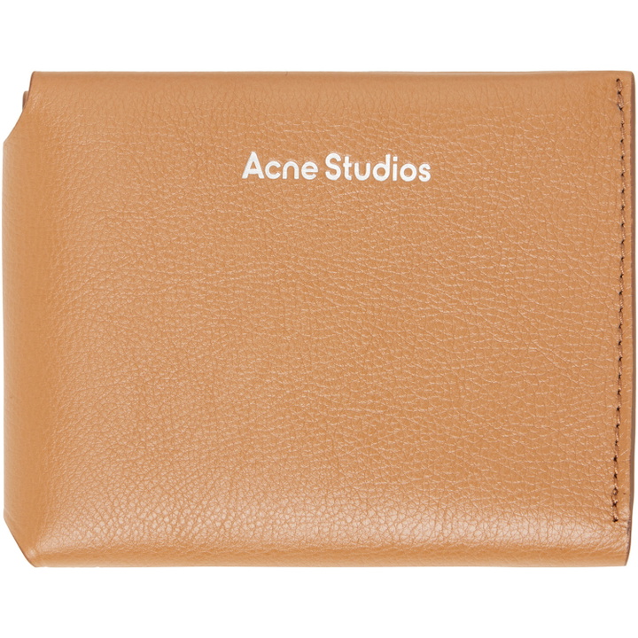 Photo: Acne Studios Brown Fold Wallet
