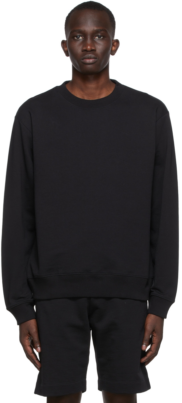 Photo: Dries Van Noten Black Medium Weight Sweatshirt