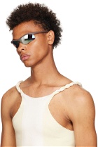 Lexxola SSENSE Exclusive Brown Storm Sunglasses