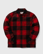 Woolrich Alaskan Wool Check Overshirt Red - Mens - Overshirts