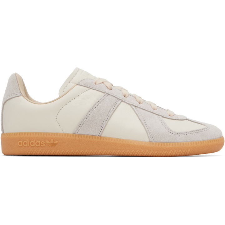 Photo: adidas Originals Off-White & Gray BW Army Sneakers