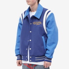 ICECREAM Men's Mascot Varsity Jacket in Blue