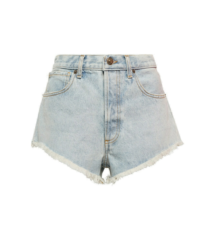 Photo: Alanui - Northern Vibes denim shorts