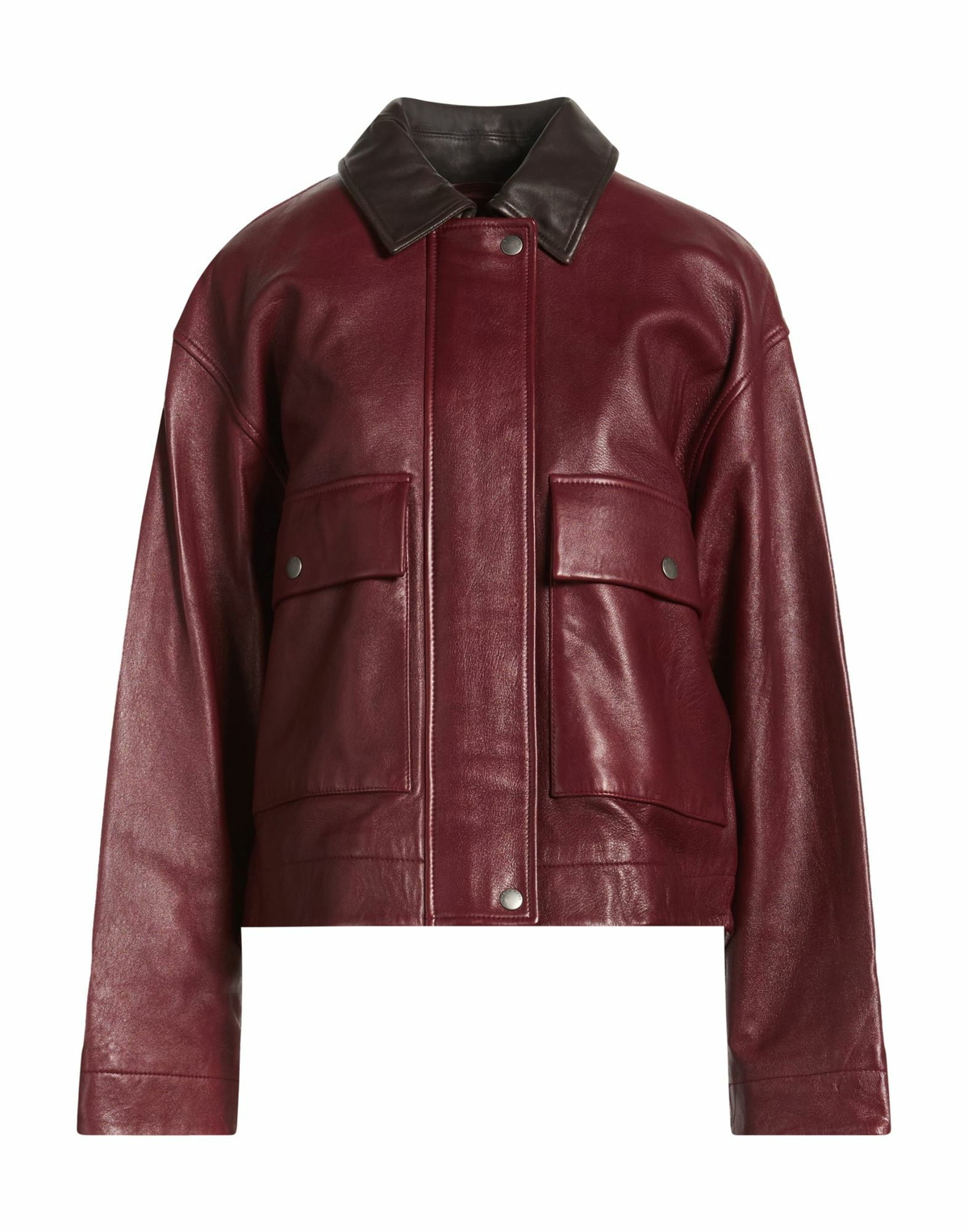 Rag & Bone Womens Jacket Burgundy