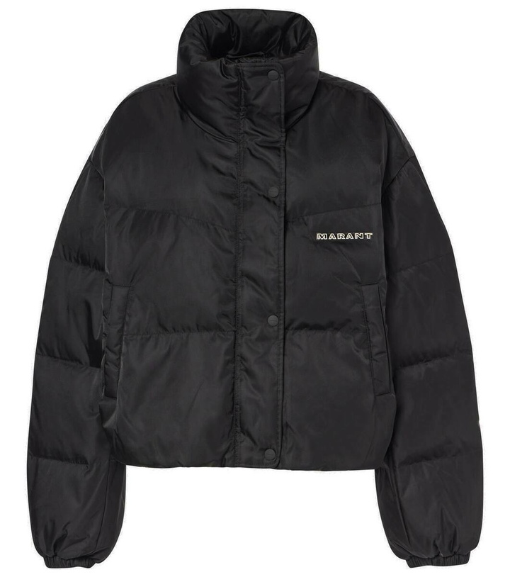 Photo: Marant Etoile Telia satin puffer jacket