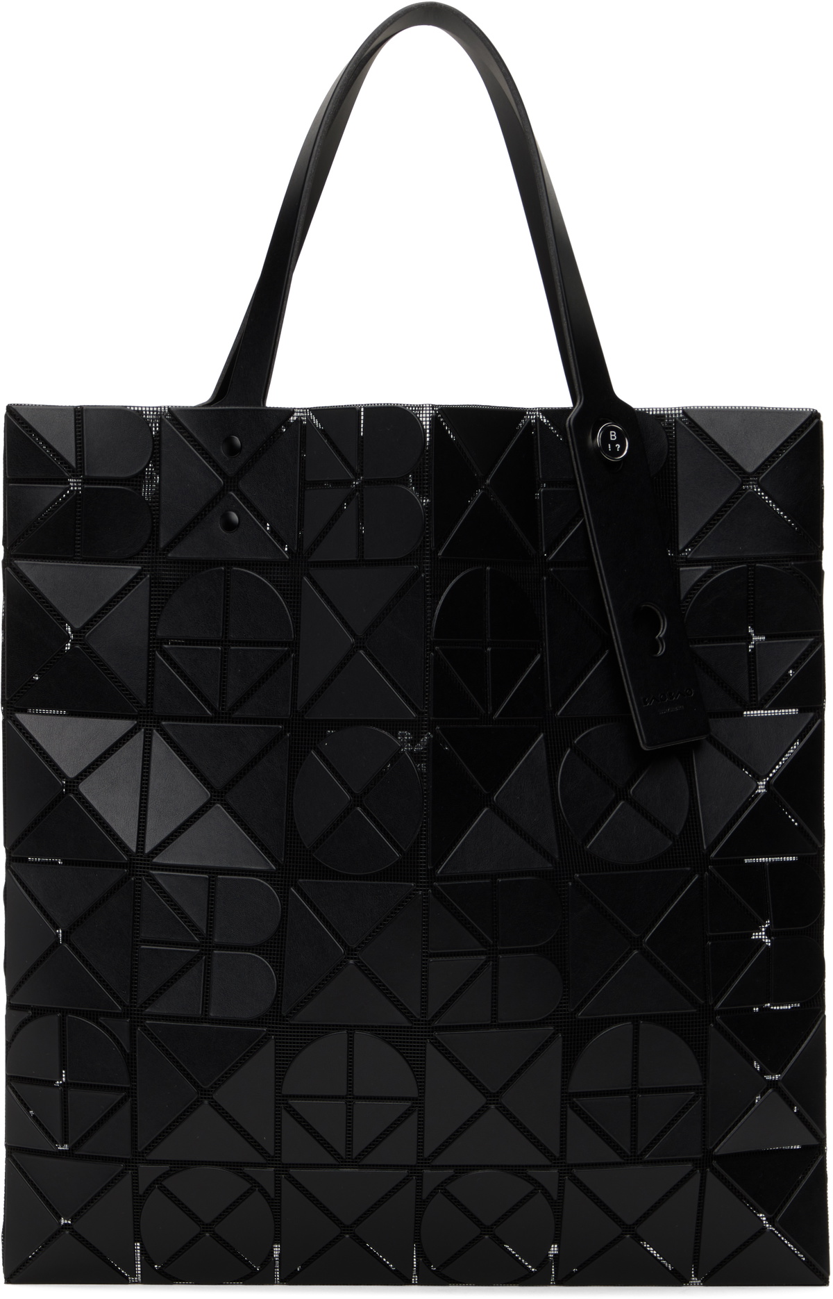 トートバッグ BAOBAO ISSEY MIYAKE TOTE(7*7) 94 ONE SIZE (BB56AG174 94) BAO BAO ISSEY MIYAKE Gray One-Tone Tote Bao Bao Issey Miyake