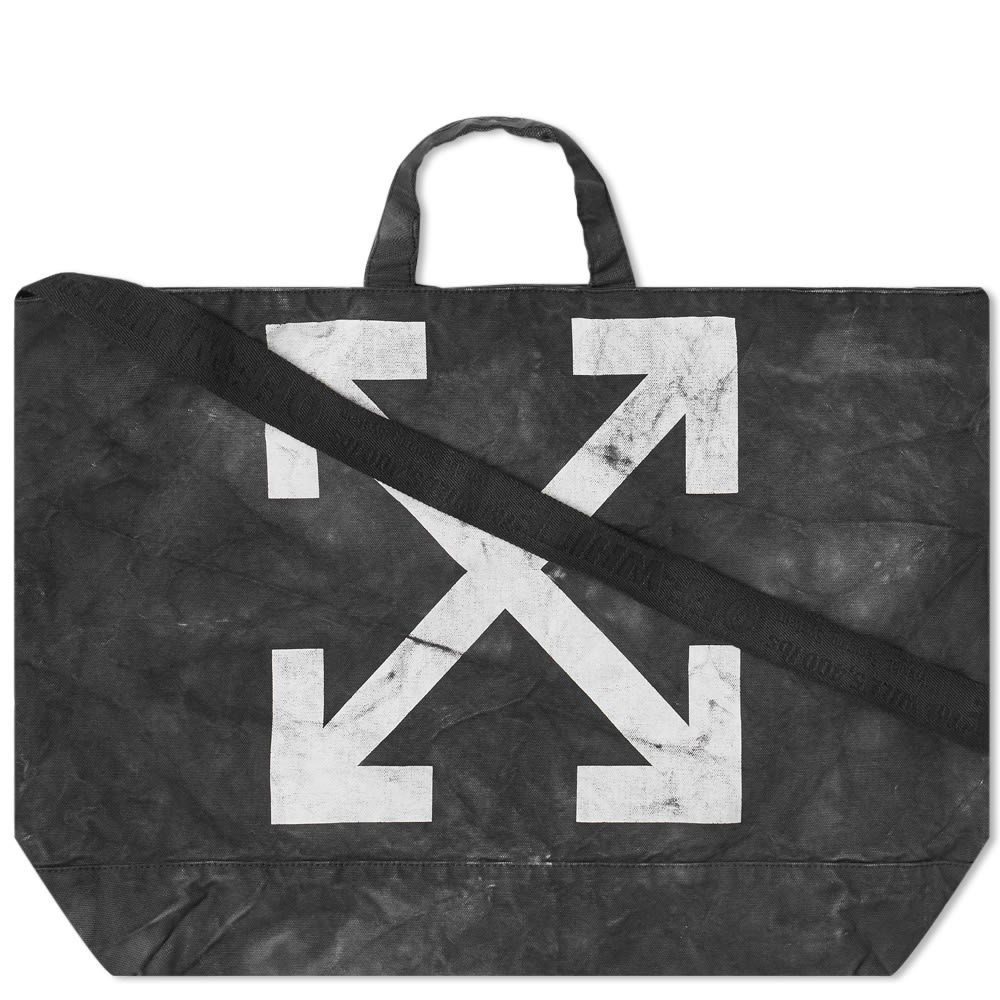 Off-White c/o Virgil Abloh White Canvas Industrial Tote Bag