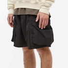 GOOPiMADE Men's “DP-4” Multi-Pocket Utility Short in Black