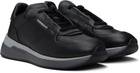 Ferragamo Black & Gray Low Cut Sneakers