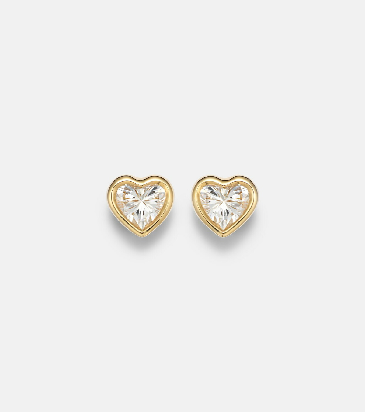 Anita Ko 18kt gold (750/1000) earrings with diamonds