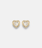 Anita Ko 18kt gold (750/1000) earrings with diamonds