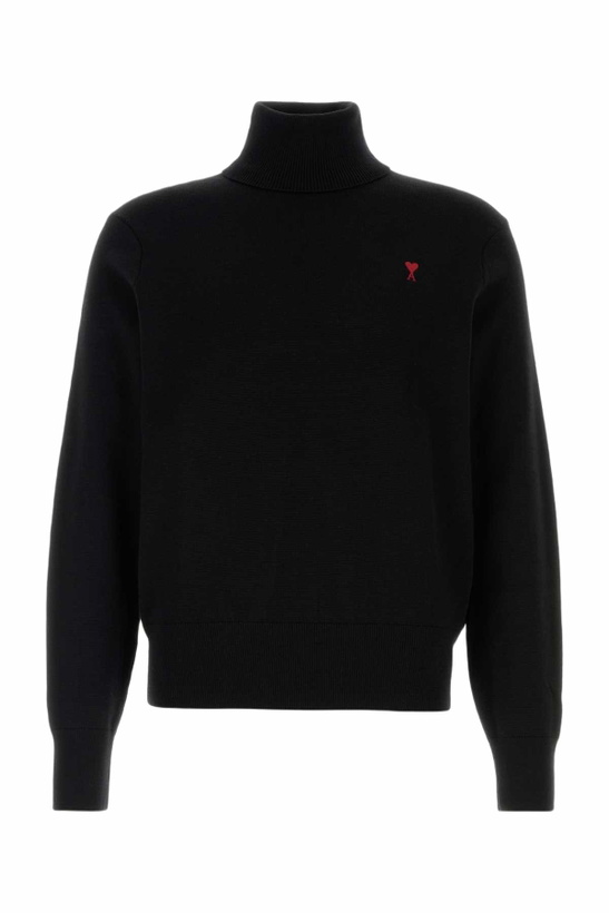 Photo: Ami Alexandre Mattiussi Black Wool Sweater