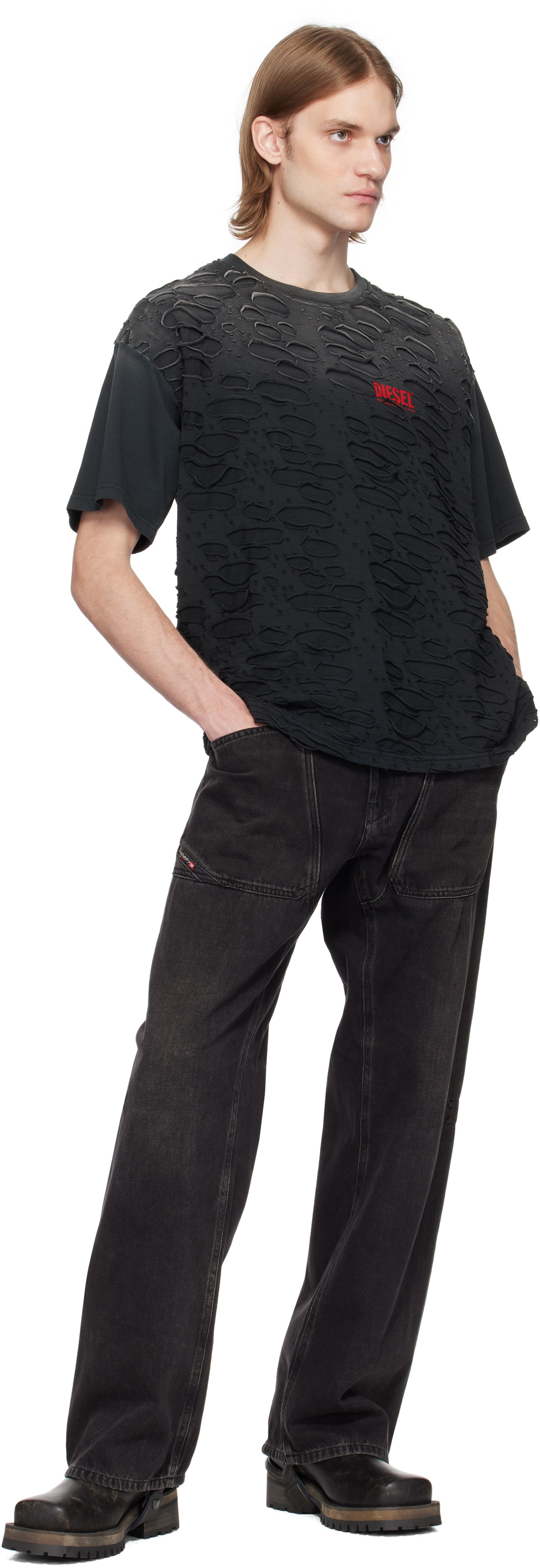 Diesel Black T-Boxt-R29 T-shirt