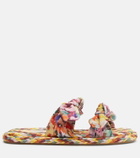 Zimmermann Carousel printed espadrille slides