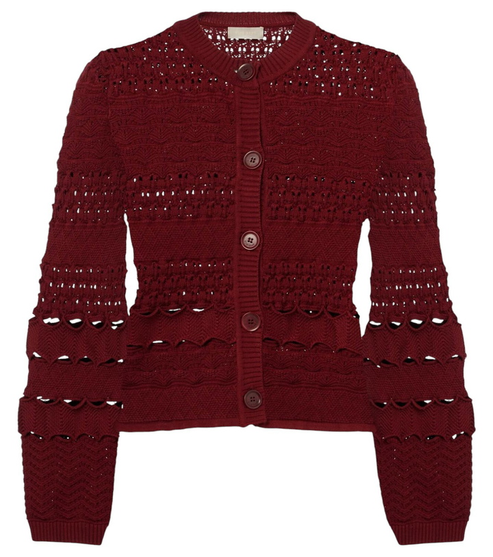 Photo: Elie Saab Crochet cardigan