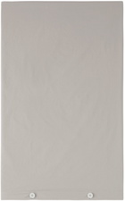 Tekla Grey Percale Duvet Cover, Queen