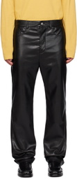 Nanushka Black Aric Trousers