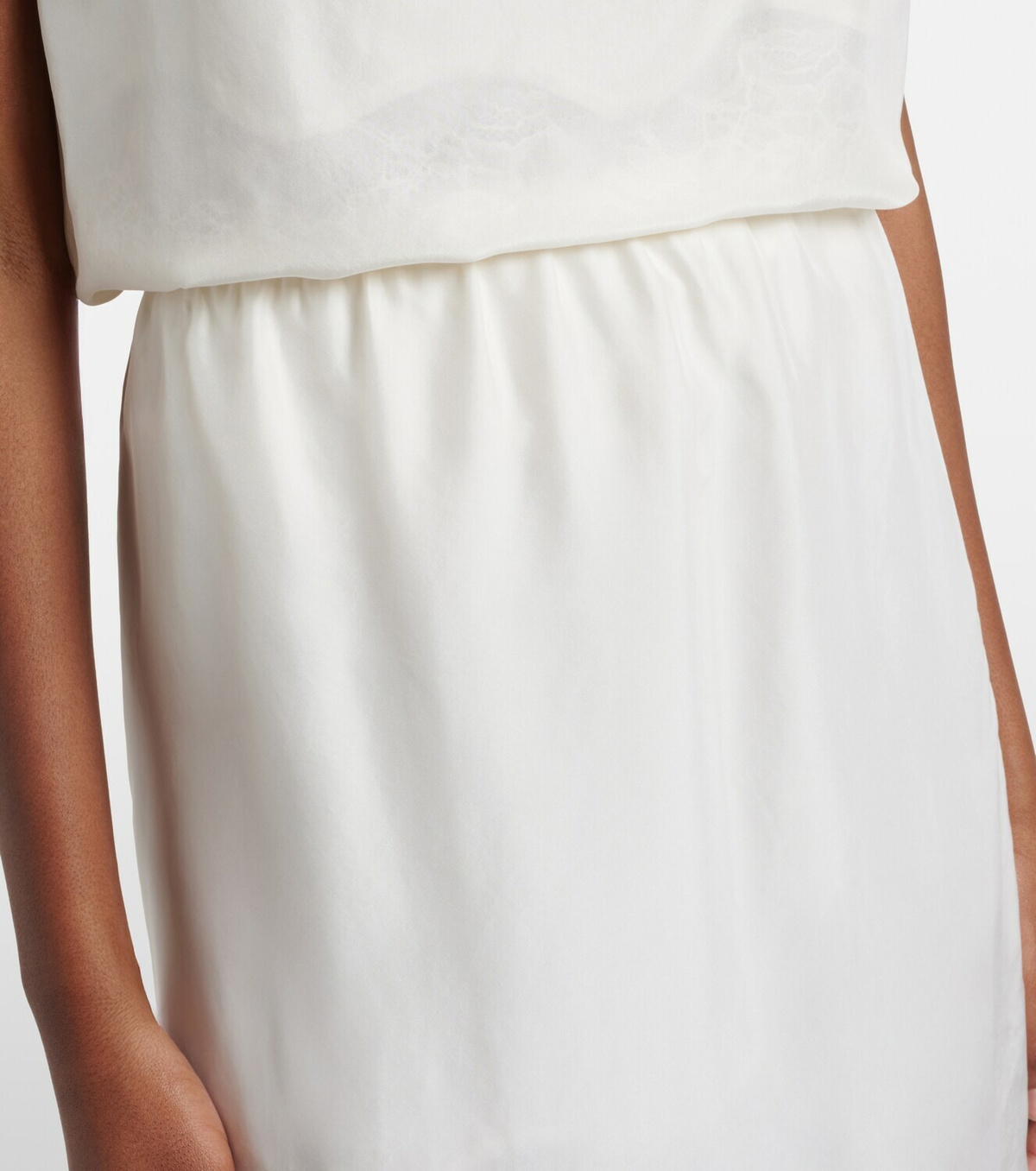 Dorothee Schumacher Playful Volumes silk midi skirt