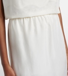 Dorothee Schumacher Playful Volumes silk midi skirt