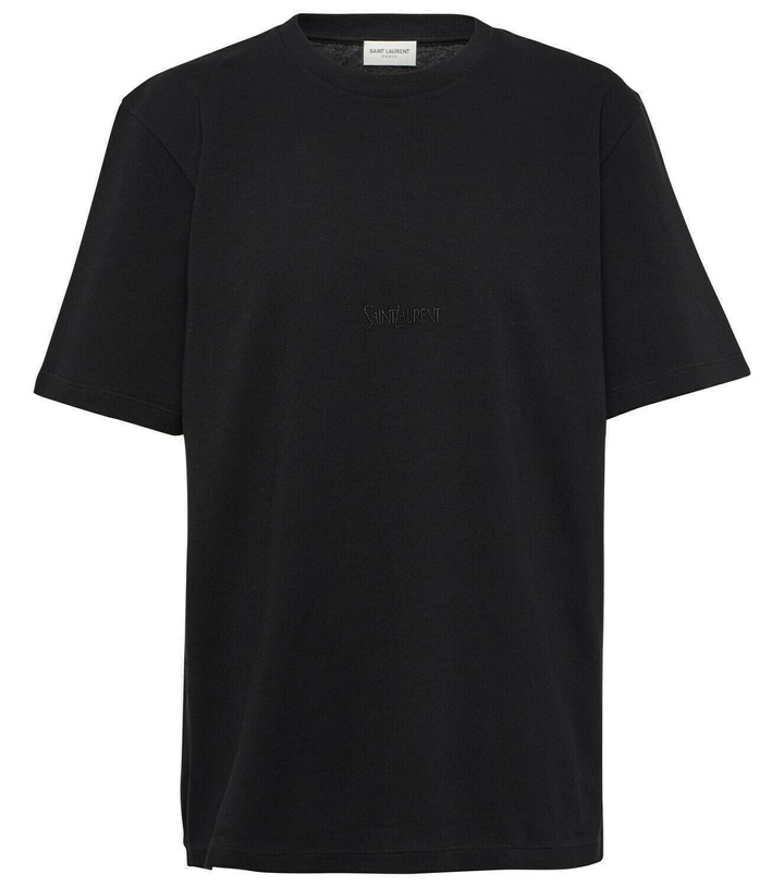 Photo: Saint Laurent Oversized cotton T-shirt