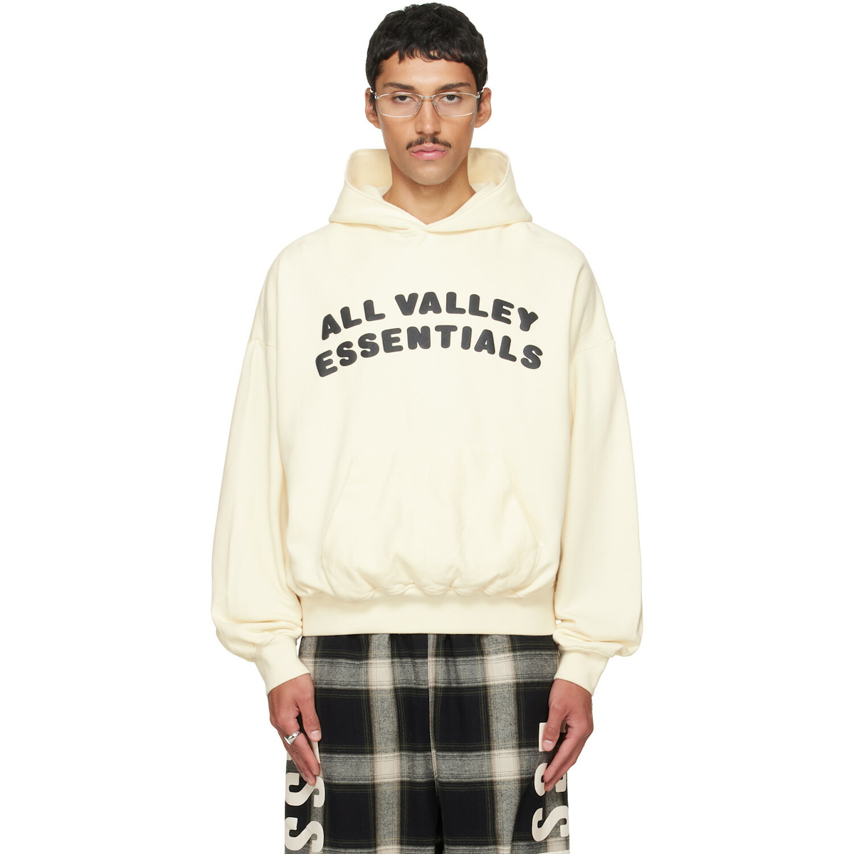 Fear of God ESSENTIALS Off-White 90s Hoodie