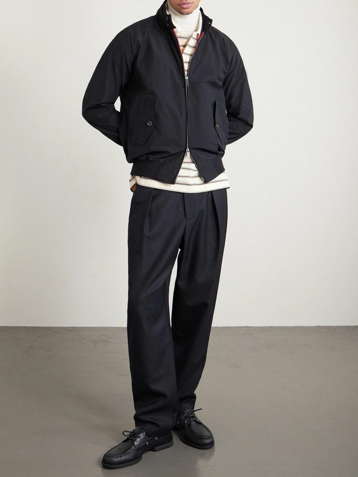 Baracuta - G9 Shell Harrington Jacket - Black