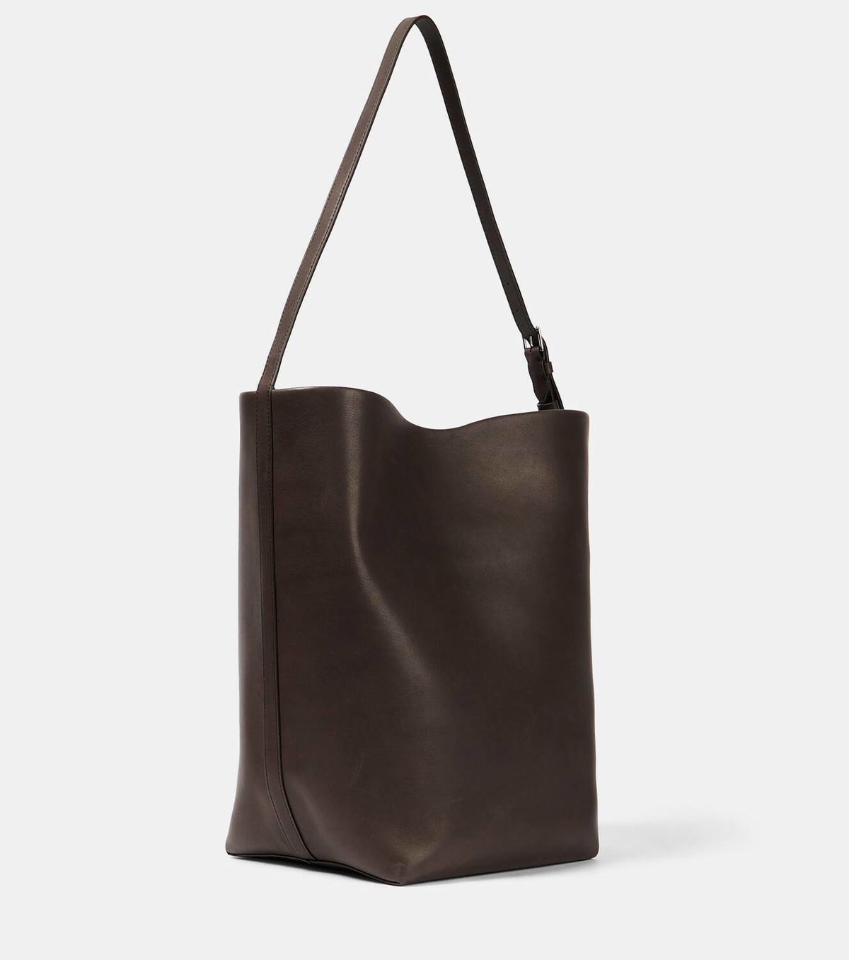 The Row Large leather tote bag