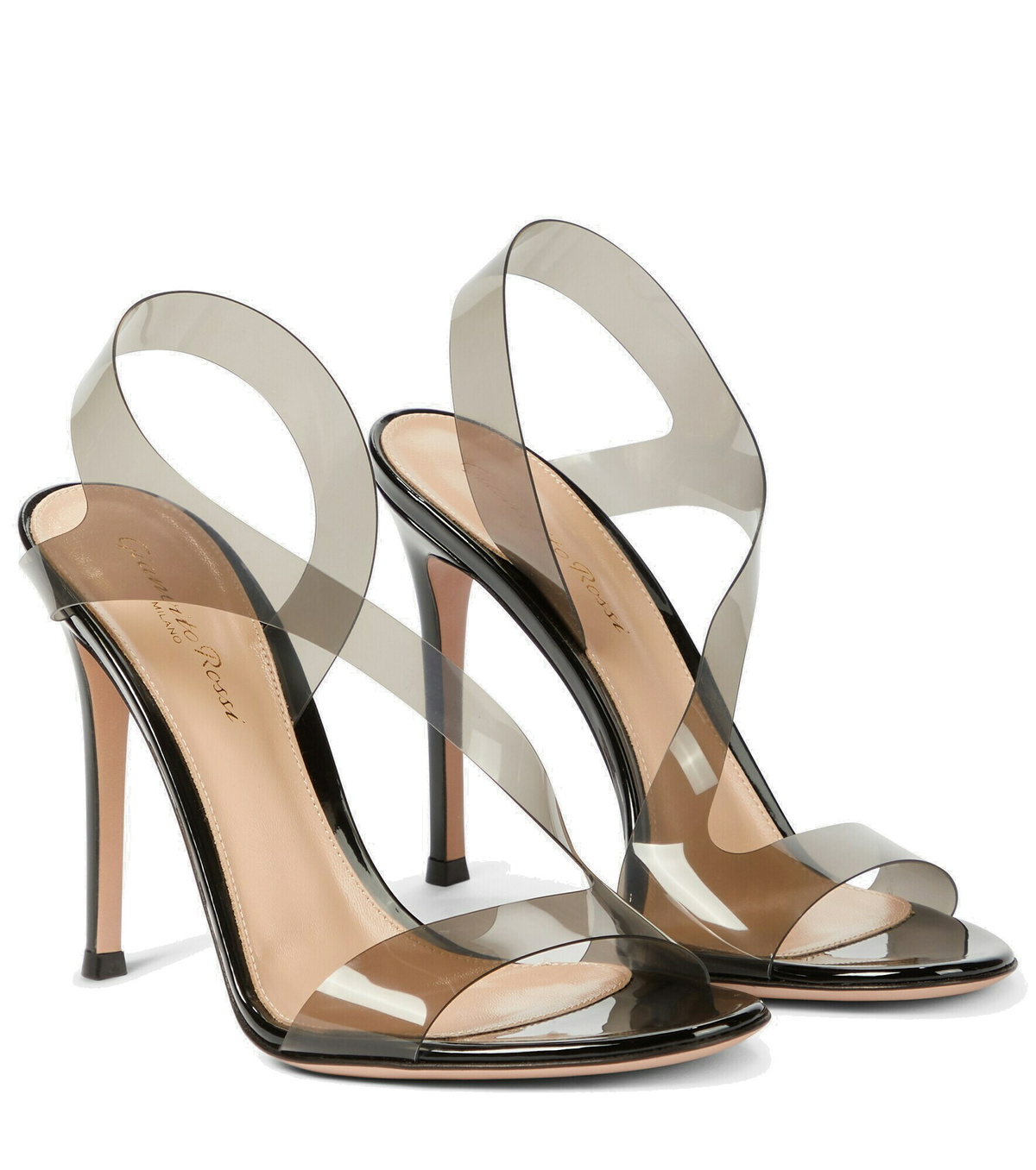 Gianvito Rossi - Metropolis PVC slingback sandals Gianvito Rossi