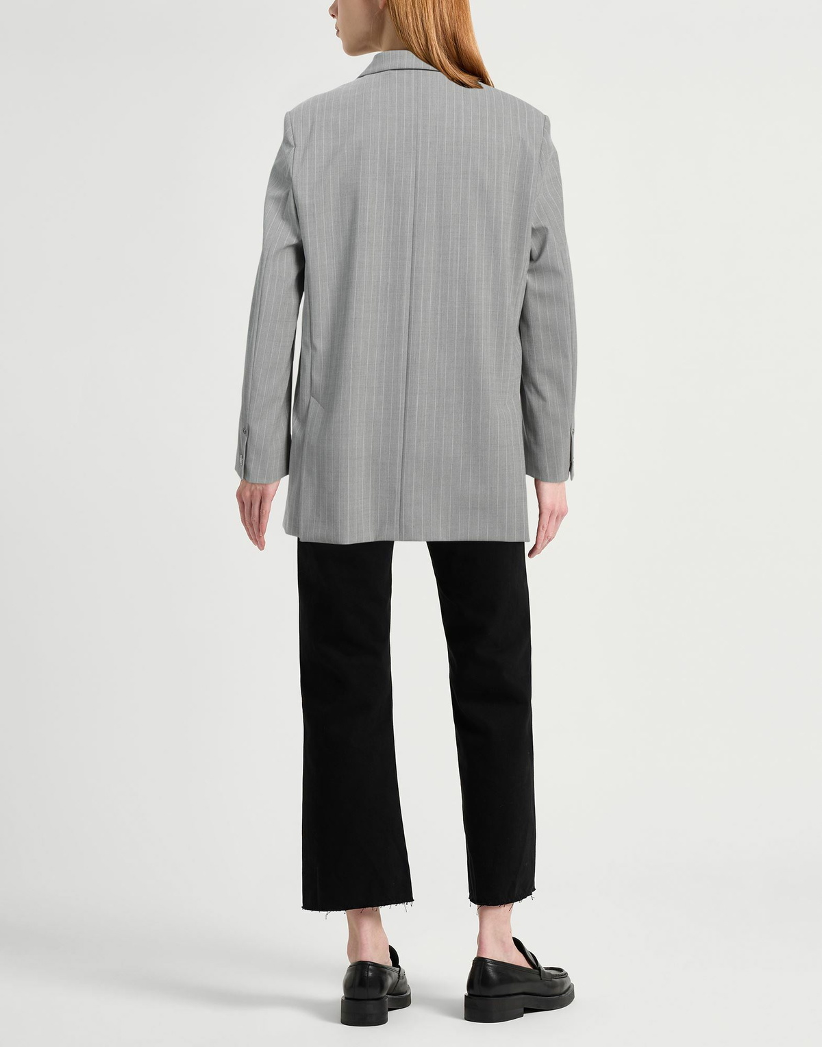 Moschino Jeans Womens Blazer in Light grey