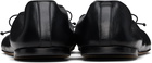 CHRISTEN SSENSE Exclusive Black Tabi Stretch Ballerina Flats