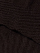 Mr P. - Cliff Cashmere Polo Shirt - Brown