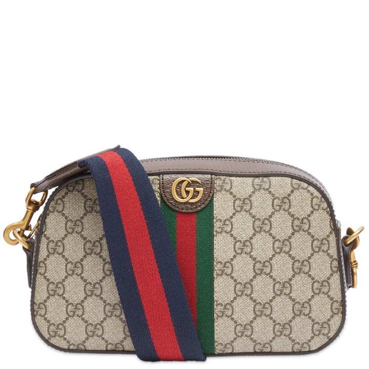 Photo: Gucci Men's GG Jacquard Messenger Bag in Beige