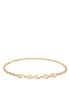 Chloe The Chloé Script Chain Belt - Gold - One Size